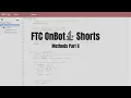 FTC OnBot Java Shorts 04 - Methods That Return a Value