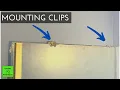 Removing a Bathroom Mirror Mounting Clips or Brackets