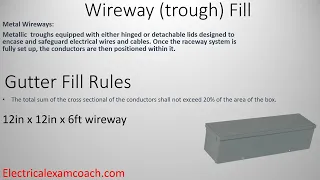 Download Trough (wireway) Fill Calculations NEC Exam Prep Master Electrician MP3