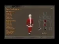 Christmas in Runescape Santa outfit and emote glitch