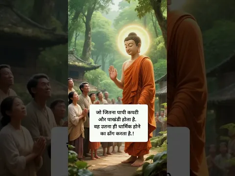 #motivational #buddhansh #viralvideo जो जितना पापी कपटी और पाखंडी #gautambudhastory #trendingshorts