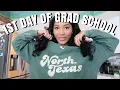 FIRST DAY OF VIRTUAL GRAD SCHOOL VLOG UNT MBA PROGRAM