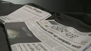 The Times-Picayune The New Orleans Advocate printed ready for release