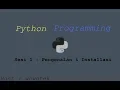 Nyantai Belajar Python 3 7 Untuk Pemula - Pengenalan dan Installasi