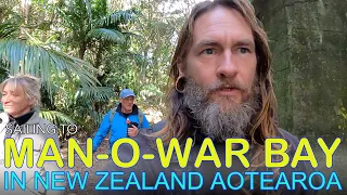 Sailing to Man-o-War Bay on Waiheke Island & Touring WWII Bunker Stoney Batter with SY RaLa