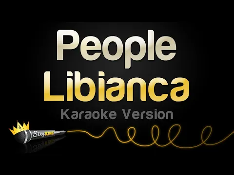 Download MP3 Libianca - People (Karaoke Version)