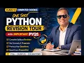 Class 12 Computer Science Complete Python Revision Tour with Important PYQs Board Exam 2026