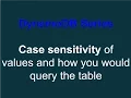 DynamoDB Series - Case sensitivity of values and how to query the table
