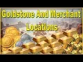 Goldstone And Merchant Locations coins - Conan Exiles