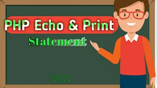 PHP Echo Print Statement 2022 Tutorial in Hindi Urdu php vs print