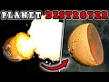 Building the MOST DESTRUCTIVE weapon in Space Engineers