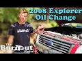 How To Do An Oil Change On A 2008 Ford Explorer - Burnout Tutorials