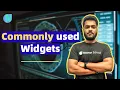 Day 6 Commonly used Widgets-1-Container Column Row Text RichText Free Flutter Course NS