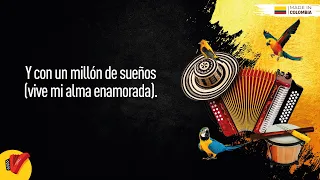 Un Millón De Sueños, Binomio De Oro De América, Video Letra - Sentir Vallenato