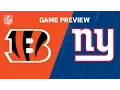 Bengals vs Giants Week 10 Dave Dameshek Football Program NFL