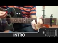 How to play "Humanos Como Tú" by División Minúscula on Acoustic Guitar - Tutorial (HD) CHORDS