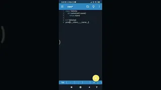 Python Program to Get the Class Name of an Instance in Mobile