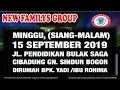 Download Lagu Live Streaming NEW FAMILYS GROUP Edisi Cibadung Gn Sindur Bogor  - Minggu 15 September 2019