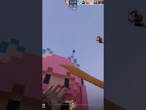 Jump of Despair #cs2 #zombieescape #minecraft #jump