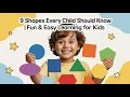 Download Lagu 9 Shapes Every Child Should Know | Fun \u0026 Easy Learning for Kids