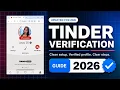 How tinder verification works in 2026 Fix face verification account issues Tinder new method
