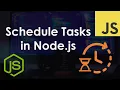 Schedule Tasks in Node js JavaScript Tutorial