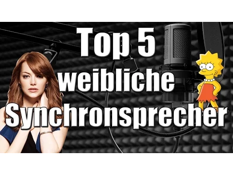 Download MP3 Top 5 - Synchronsprecherinnen