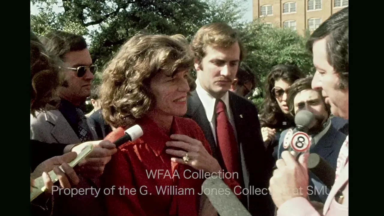 Eunice Shriver Visits the JFK Memorial - October 25, 1972