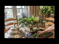 Soup Tureen Floral Arrangement Tutorial - Stop Motion Tutorial