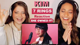 kim 7 rings cover reaction 
