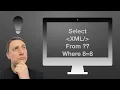 Select XML - Data From XML Table query Oracle SQL