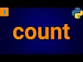 Python String Count