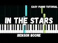 Download Lagu Benson Boone - In The Stars (Easy Piano Tutorial)