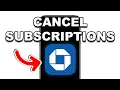 How To CANCEL Subscriptions On Chase App 2026 Step by Step Guide