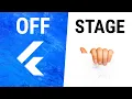 Flutter OffStage Widget