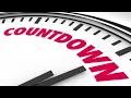 Count down program using graphics in C