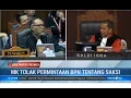 Debat Panas! MK Patahkan Dalil BW Soal Nyawa Saksi Tim Prabowo