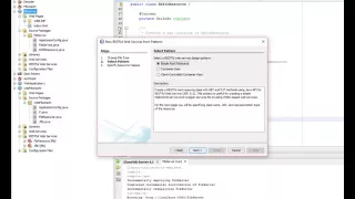 How to create a REST web service in netBeans