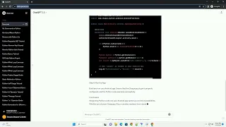 run python code in android app