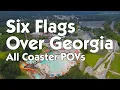 All Coasters at Six Flags Over Georgia