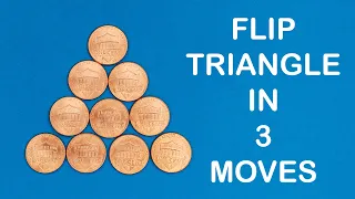 Flip The Triangle Upside Down With Only 3 Moves Shorts 