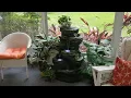 Resin Rock waterfall Fountain from Lowe s