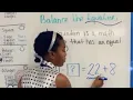 Balance Equation 2nd Grade