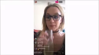 05-06-17 Kat Timpf on Instagram Live - Saturday Evening Apartment Party