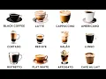 Every Coffee Explained in 12 Minutes