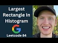 Largest Rectangle in Histogram - Leetcode 84