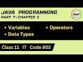 Class 11 IT Code 802 Java Part 7 - By Akshita Yadav