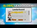 Roblox Studio Global Leaderboard GUI Tutorial with Saving Data