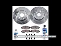 User Review ECCPP Front 2 Discs Brake Rotors and 4 Ceramic Brake Pads 2003-2011 for Ford Crown