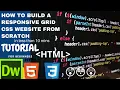 Build a Responsive Grid CSS website from Scratch
